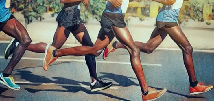 Maratonistas africanos yel biotipo en la psicolgía del deporte