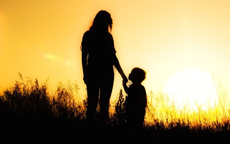Madre e hijo: un vínculo que dura toda la vida