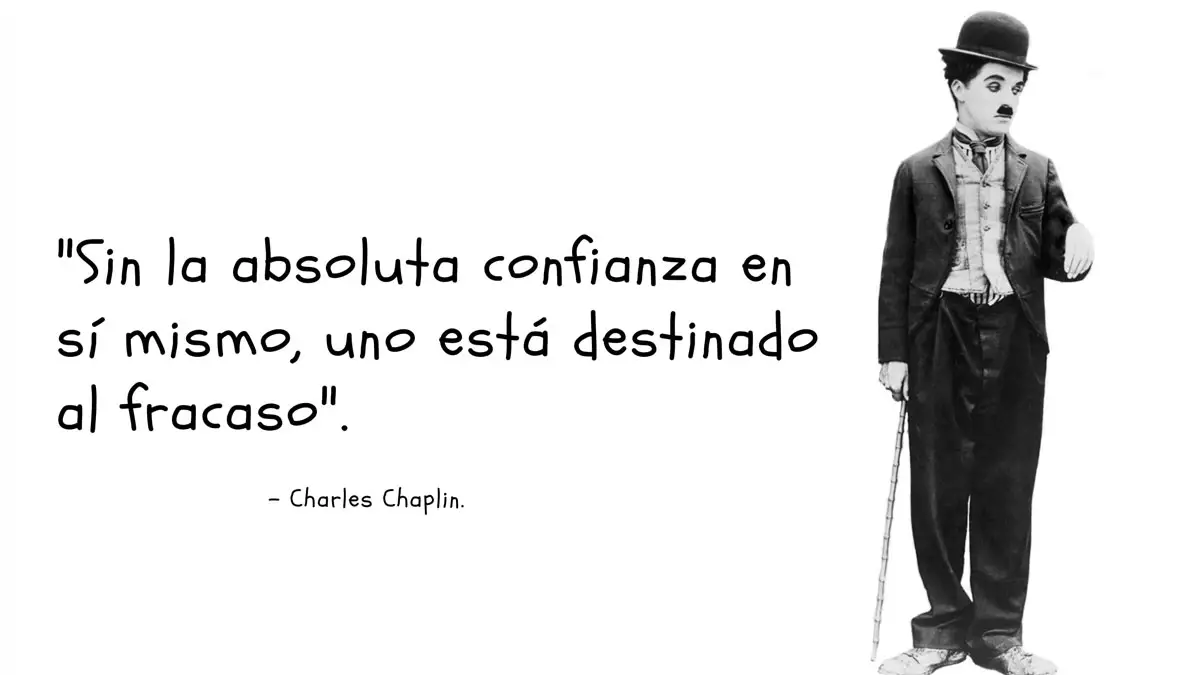 Reflexión de Charles Chaplin