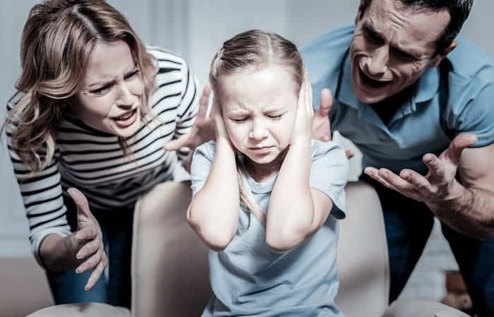 Efectos negativos de gritarle a tus hijos